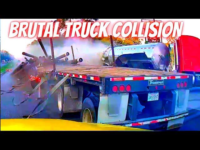 A Day in the Life of a Truck Driver: Epic Crashes, Road Rage & Brake Checks! | BEST OF TRUCKS #8