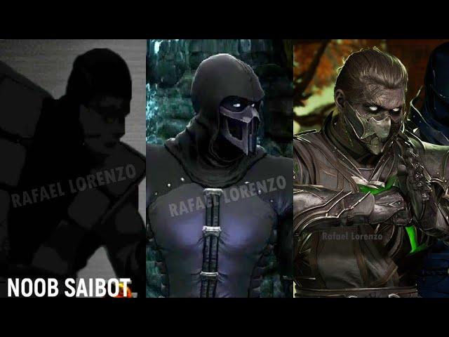 NOOB SAIBOT Evolution Skins Costumes MK2 - MK1 Mortal Kombat 1