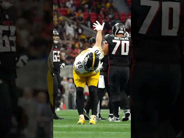 THE T.J. WATT SACK THAT ENDED THE GAME  #PITvsATL on FOX