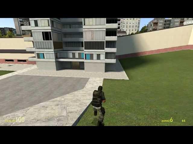 Как сделать вид от третьего лица в garrys mod