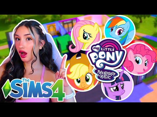 Every Rooms a Different My Little Pony in The Sims 4