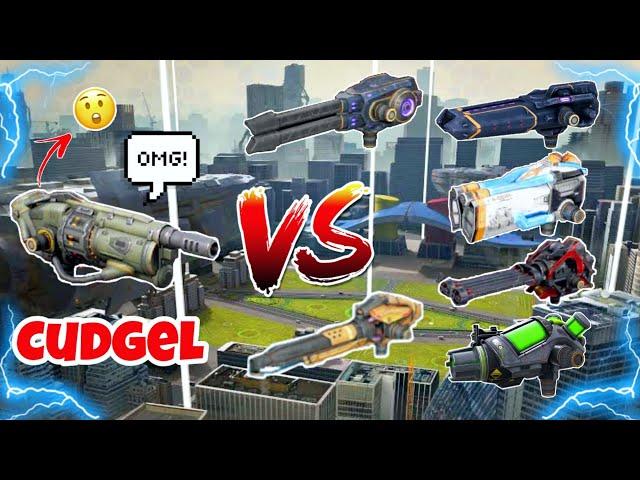 [WR] Cudgel VS Light Weapon Comparison |War Robots|