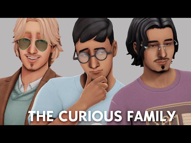 Sims 2 x Sims 4 - The Curious Family ...(Sims 4 Create-A-Sim)