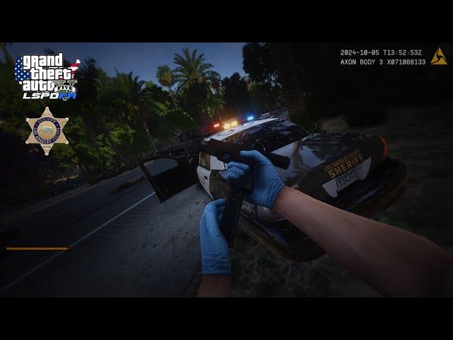 THE MOST REALISTIC LSPDFR PART I'VE EVER MADE | SHOOTOUT ON THE HIGHWAY | KNIFE ATTACKS