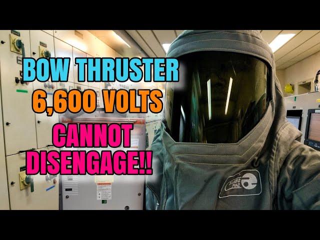 BOW THRUSTER HIGH VOLTAGE TROUBLE | MARINE ELECTRICIAN