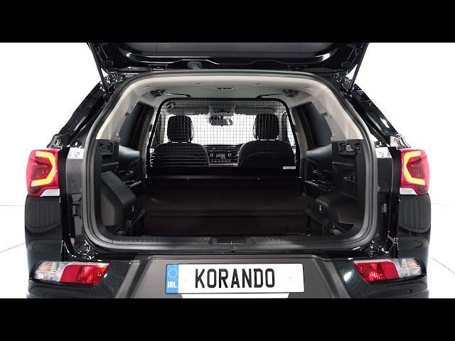 Introducing SsangYong KORANDO Commercial Two Seat Version