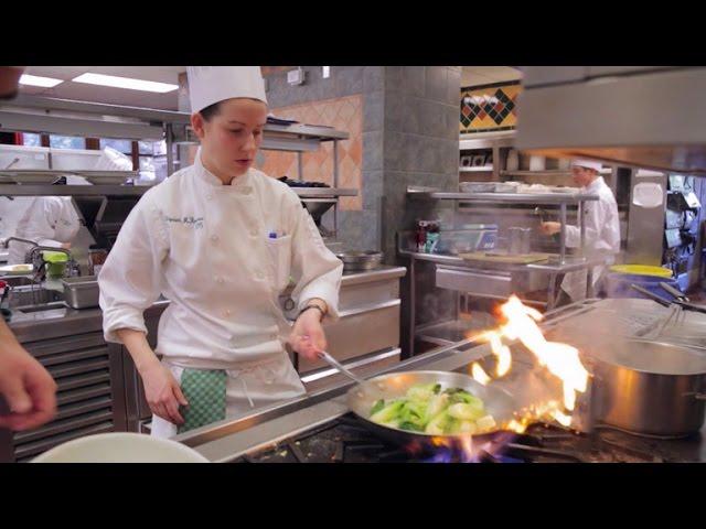 Becoming chefs at the Culinary Institute of America