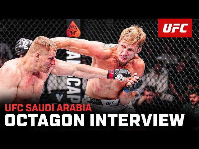 Alexander Volkov Octagon Interview | UFC Saudi Arabia