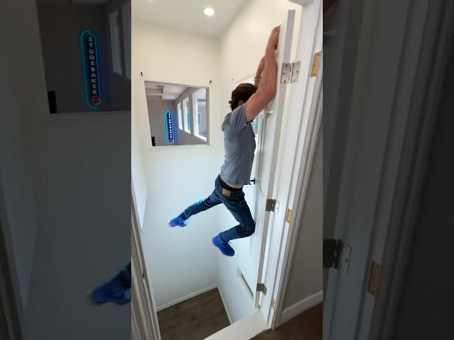 It gets crazier every time he opens the door! 