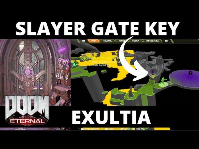 Slayer Gate Key Location Doom Eternal Exultia Where To Find How To Get In