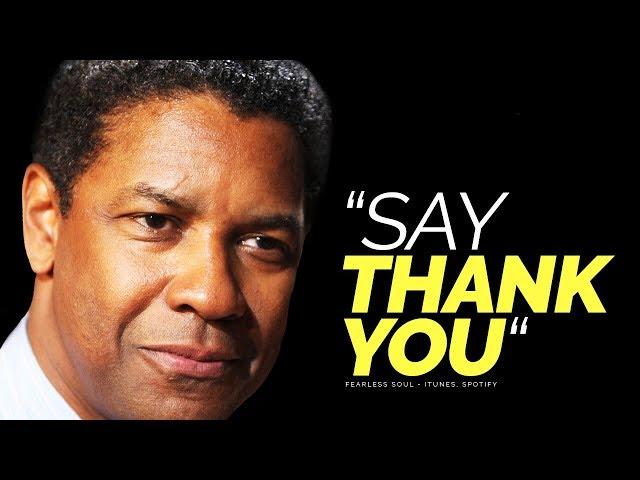 Say "Thank You" - A Motivational Video On The Importance Of Gratitude