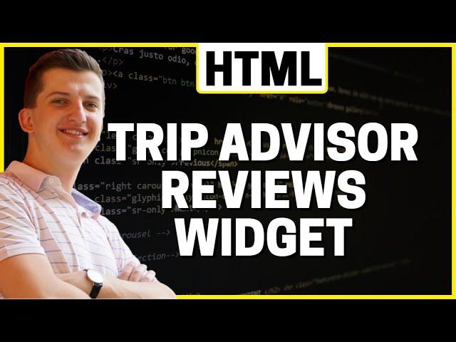 How To Add Tripadvisor Reviews To HTML Website