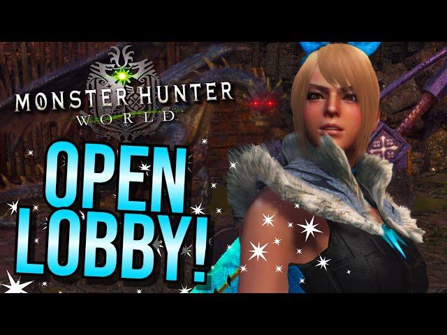 【MHW OPEN LOBBY】More practice for Sunday's Fatalis Marathon! :)