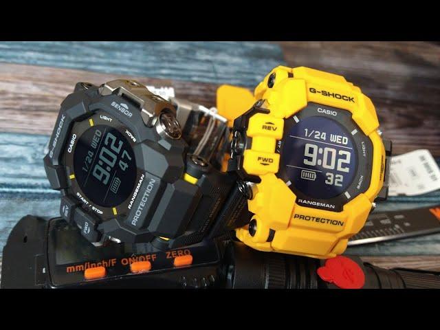 G-Shock GPRH1000s Master of G Rangeman GPS Solar Digital Display