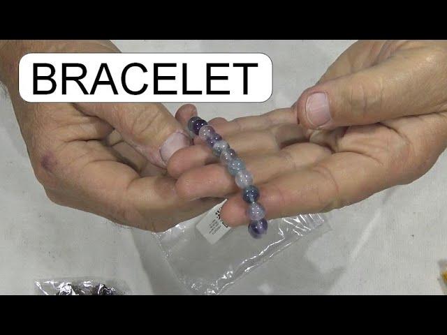 UNBOXING BRACELET TURMALINE - FLUORITE