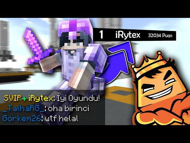 SONOYUNCU BEDWARS 3.SÜ OLDUM!! | sonoyuncu bedwars