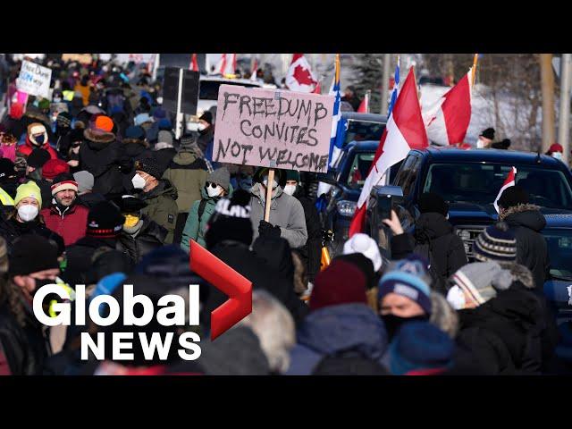 Trucker protests: Ottawa mayor says deal struck for trucks to leave residential neighbourhoods