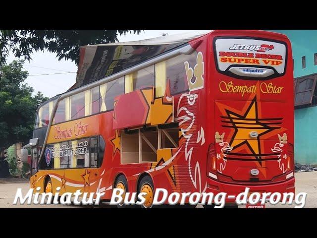 Review Miniatur Jet Bus 2+ Sempati Star Double Decker