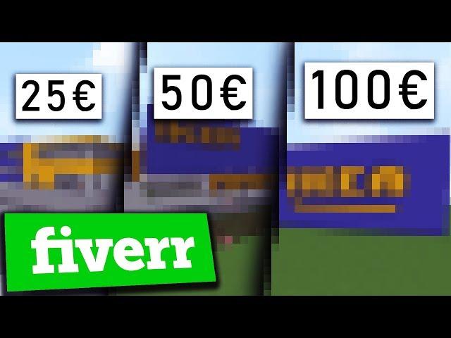 Ich kaufe Minecraft IKEAS für 25€, 50€ und 100€