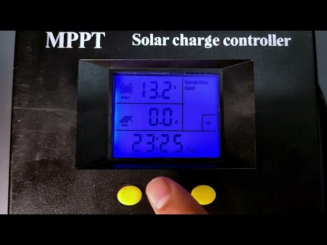 Y&H Solar Charge Controller SY Series MPPT 60A/80A/100A Operation Demonstration