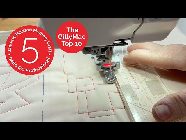 5. A.S.R. Ruler Quilting | Janome Horizon Memory Craft 9480 QC Professional - GillyMac Top 10