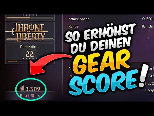 GEARSCORE schnell verbessern in Throne and Liberty – Tipps & Tricks zur Ausrüstungsverbesserung