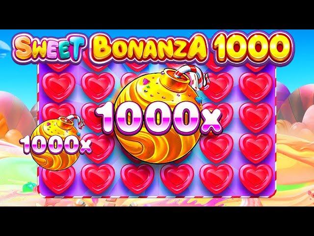 SWEET BONANZA 1000 YENİ OYUN  SLOT OYUNLARI  BONANZA DA  300 KATINA 1000X KOYDUK REKOR MAX WİN