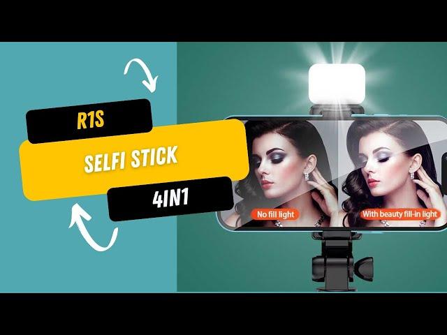 Selfie Stick R1S 4in1 - Must-Have Gadget Exclusively @ RMG Traders!  WhatsApp 03338889973