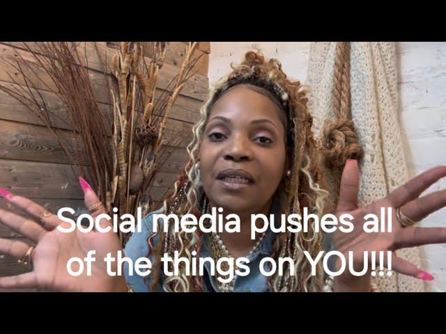 Does social media push a lot of things on us!!!!