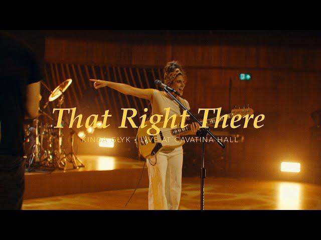 Kinga Głyk - That Right There live