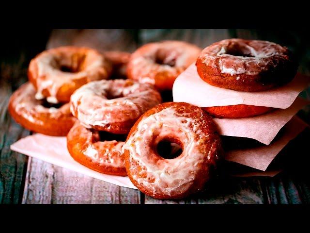 Пончики. Пышные, шоколадные. Домашний рецепт