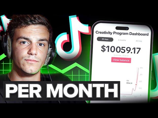 Easiest Way To Make $10k/Month In 2024 (TikTok Creativity Program)