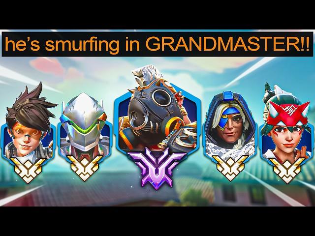 What a Champion SMURFING in GM looks like! | Overwatch 2