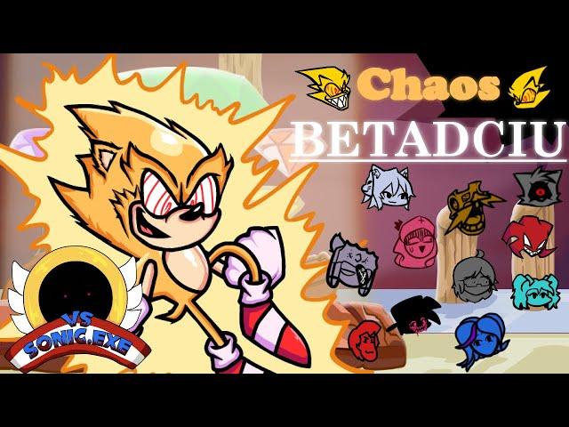 Chaos but every turn a different character sing it -- FNF BETADCIU