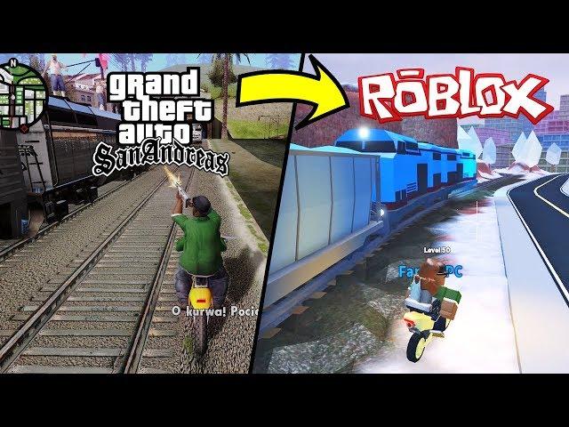 GTA SAN ANDREAS GÖREVLERİNİ ROBLOX TA YAPMAK!