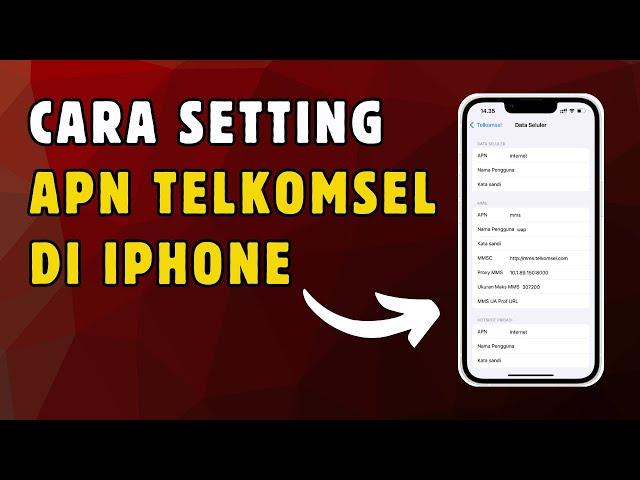 Cara Mudah Setting APN TELKOMSEL di iPhone | Terbaru dan Tercepat