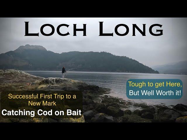 Sea Fishing Scotland - Loch Goil to Loch Long - Catching Cod in a Beautiful Location