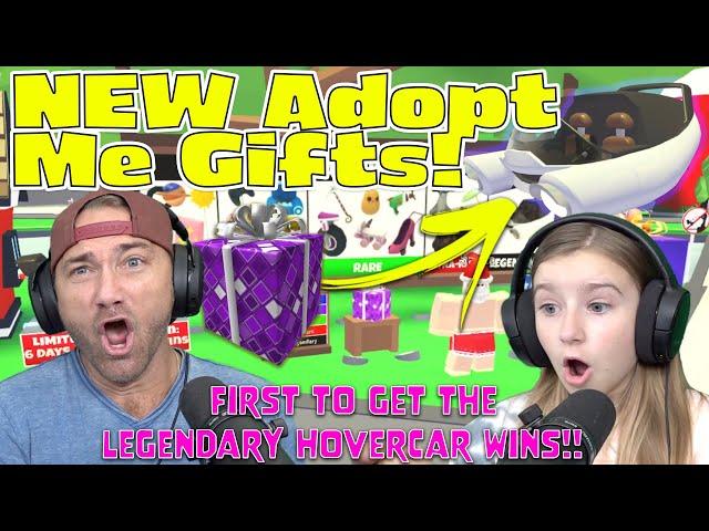 Cammy & Mike Open ALL the New Roblox Adopt Me Gift Update Items!!