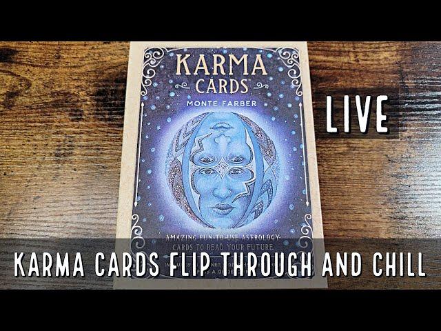 Karma Cards | LIVE Flip Through and Chill