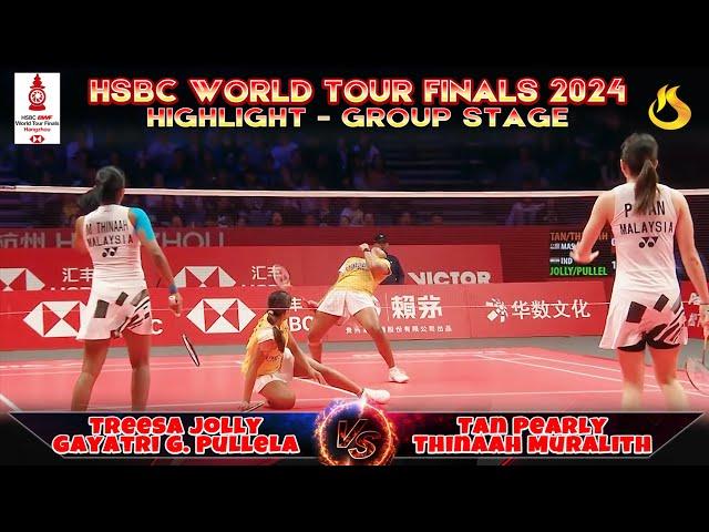 Treesa Jolly / Gayatri G. Pullela [Ind] Vs Tan Pearly / Thinaah [Mas] | Word Tour Finals 2024 | GS