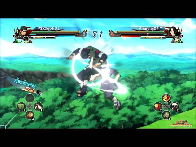 Naruto Shippuden Ultimate Ninja Storm Revolution - Anarchy04 vs PS360HD2