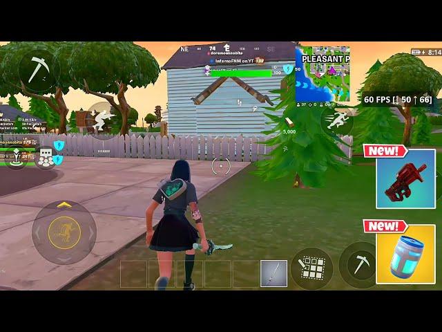 Samsung S23 Ultra 60 FPS Fortnite Mobile Gameplay *Fortnite OG Reload | OG Exotics and Mythics wins*