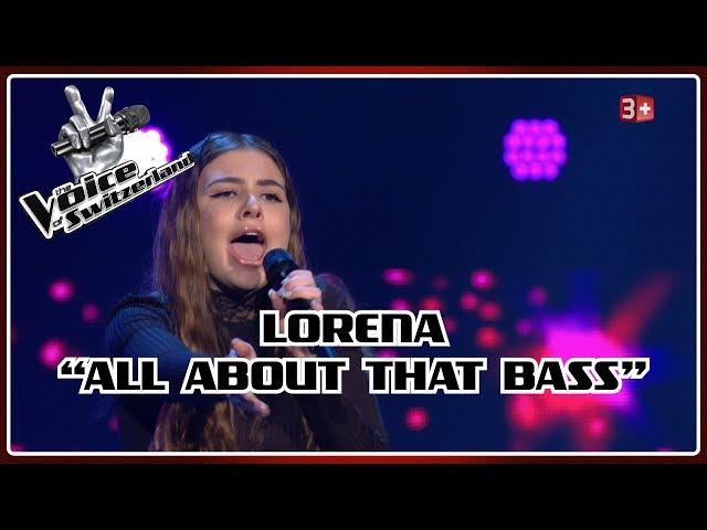 Lorena Beadini - All About That Bass | Blind Auditions | The Voice of Switzerland