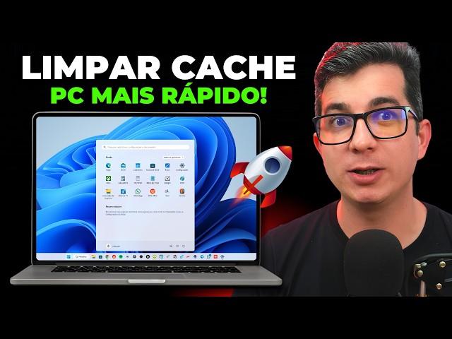 Como limpar TODO o CACHE e LIXO do Windows 11 e Windows 10 (maneira fácil)