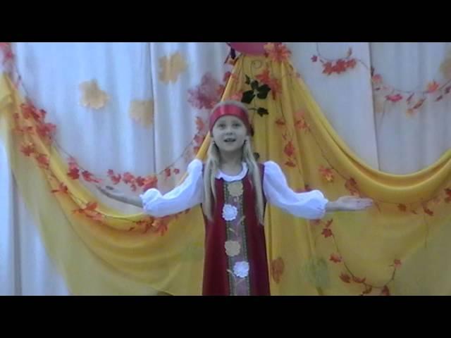 Вероника Тимофеева, 7 лет Земляничка-ягодка