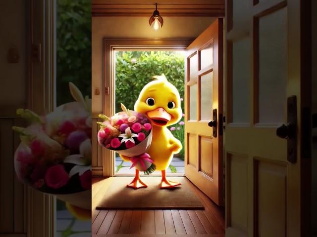 Duck Gifts Flower A Girls. #shorts #reels #trending