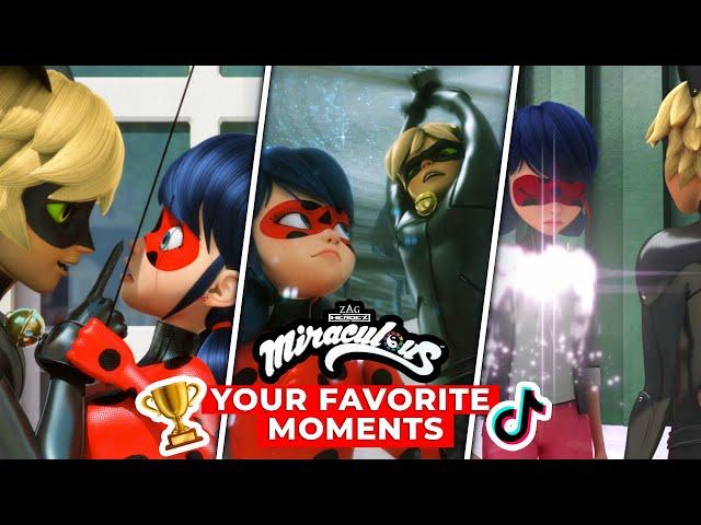 MIRACULOUS |  Best Ladynoir Moments as Voted for by Fans 