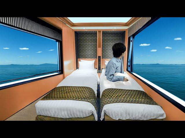 2 Days on Japan’s $5000 Luxury Sleeper Train | Twilight Express Mizukaze