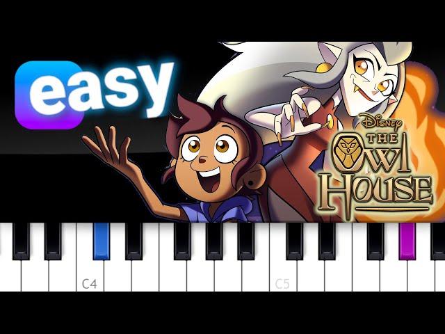 The Owl's House - Eda's Requiem  EASY PIANO TUTORIAL