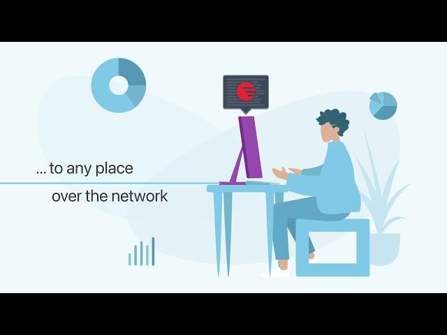 Redirect Data from POS Terminals to a Main Station over Ethernet